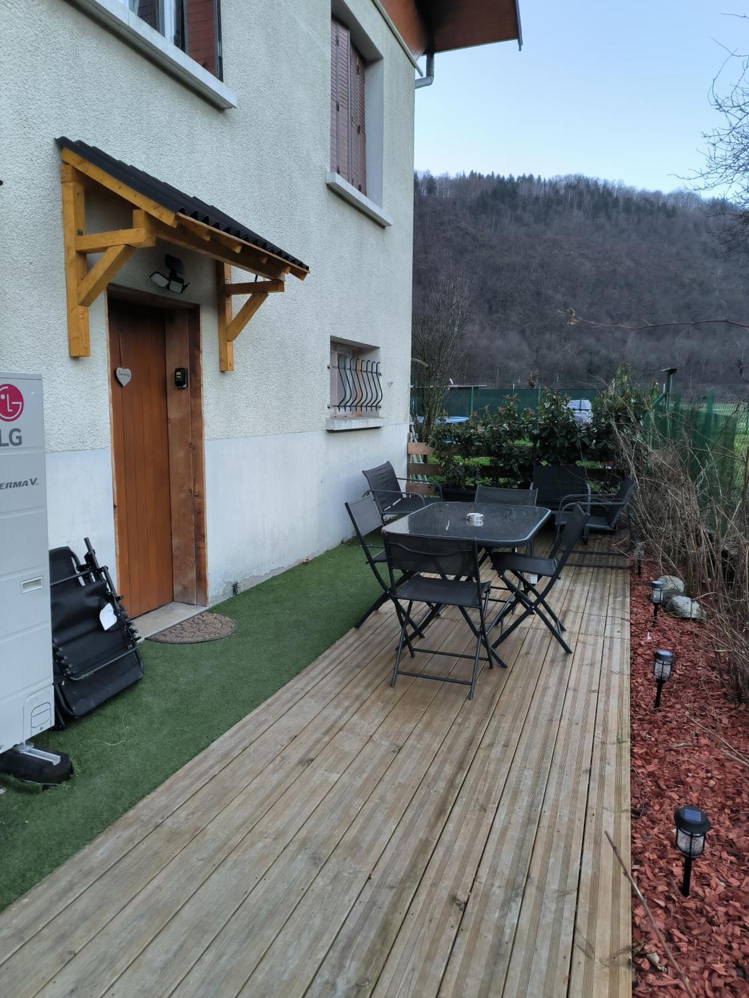 La Sapinette Apartment La Bathie Exterior photo